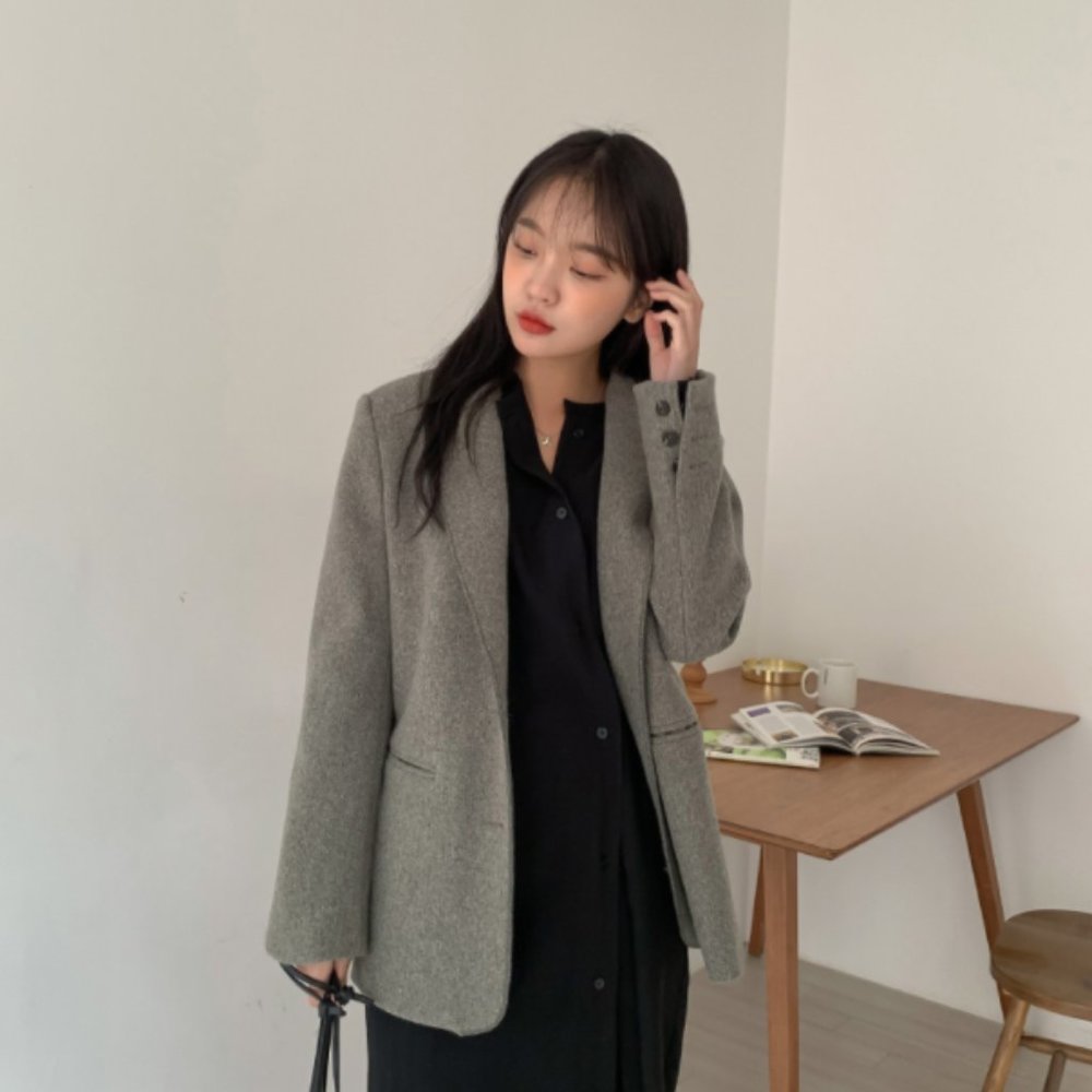 [SOLD] Dark Grey Blazer
